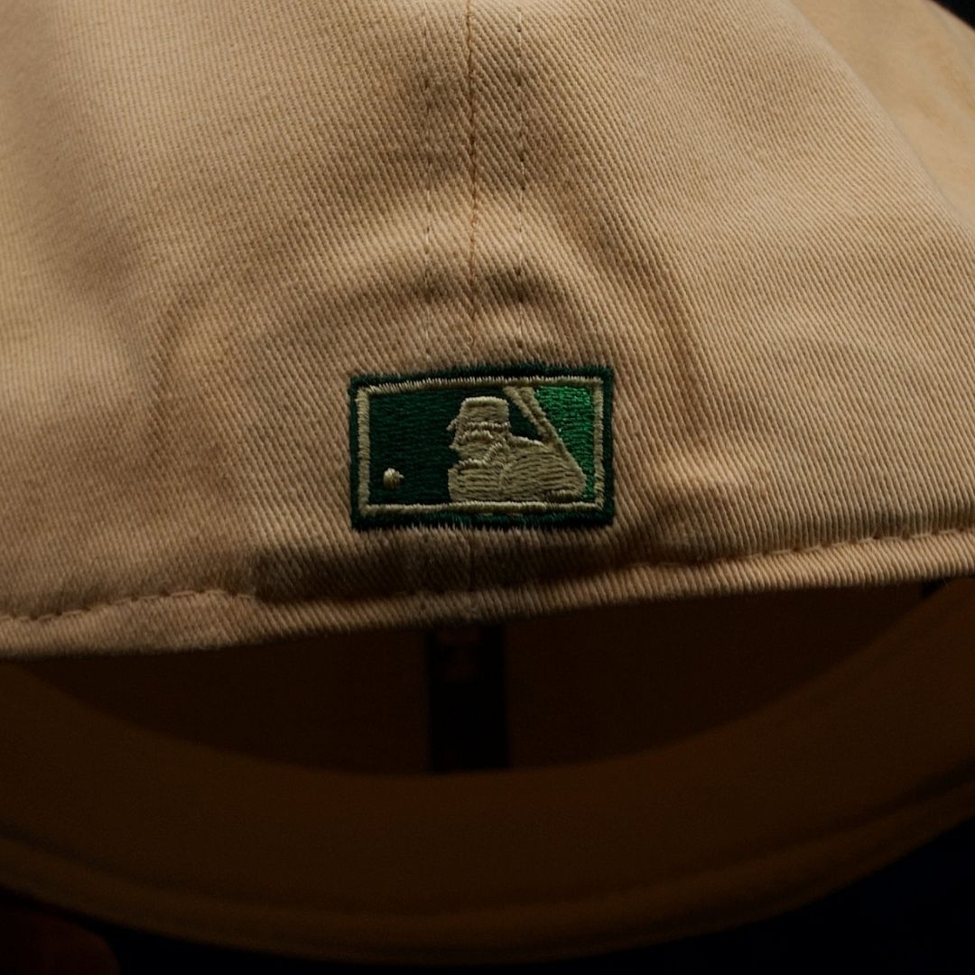 Chicago Cubs Peach and Green Bear 1990 All Star Game Grey Brim 59FIFTY Fitted Hat
