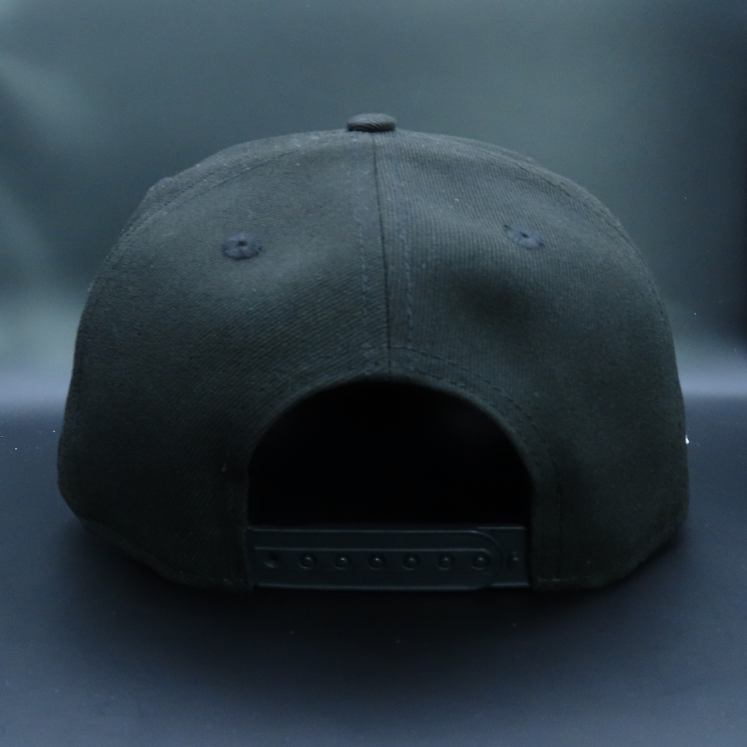 Las Vegas Raiders Black Signature Green Brim 9FORTY SnapBack Hat