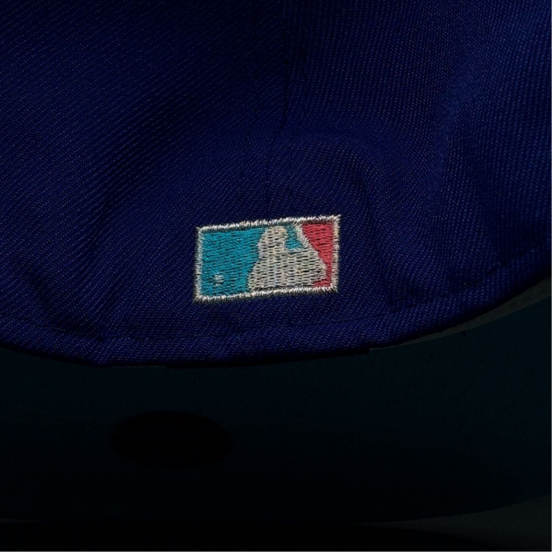 Colorado Rockies Navy Mountain Logo 25th Anniversary Teal Brim 59FIFTY Fitted