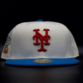 New York Mets White and Blue NY Logo 1964 All-Star Game Red Brim 59FIFTY Fitted Hat