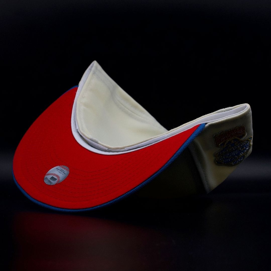 New York Mets White and Blue NY Logo 1964 All-Star Game Red Brim 59FIFTY Fitted Hat