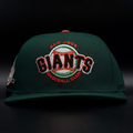 San Jose Giants Green Baseball Club Logo 30 Giant Seasons Green Brim 59FIFTY Fitted Hat