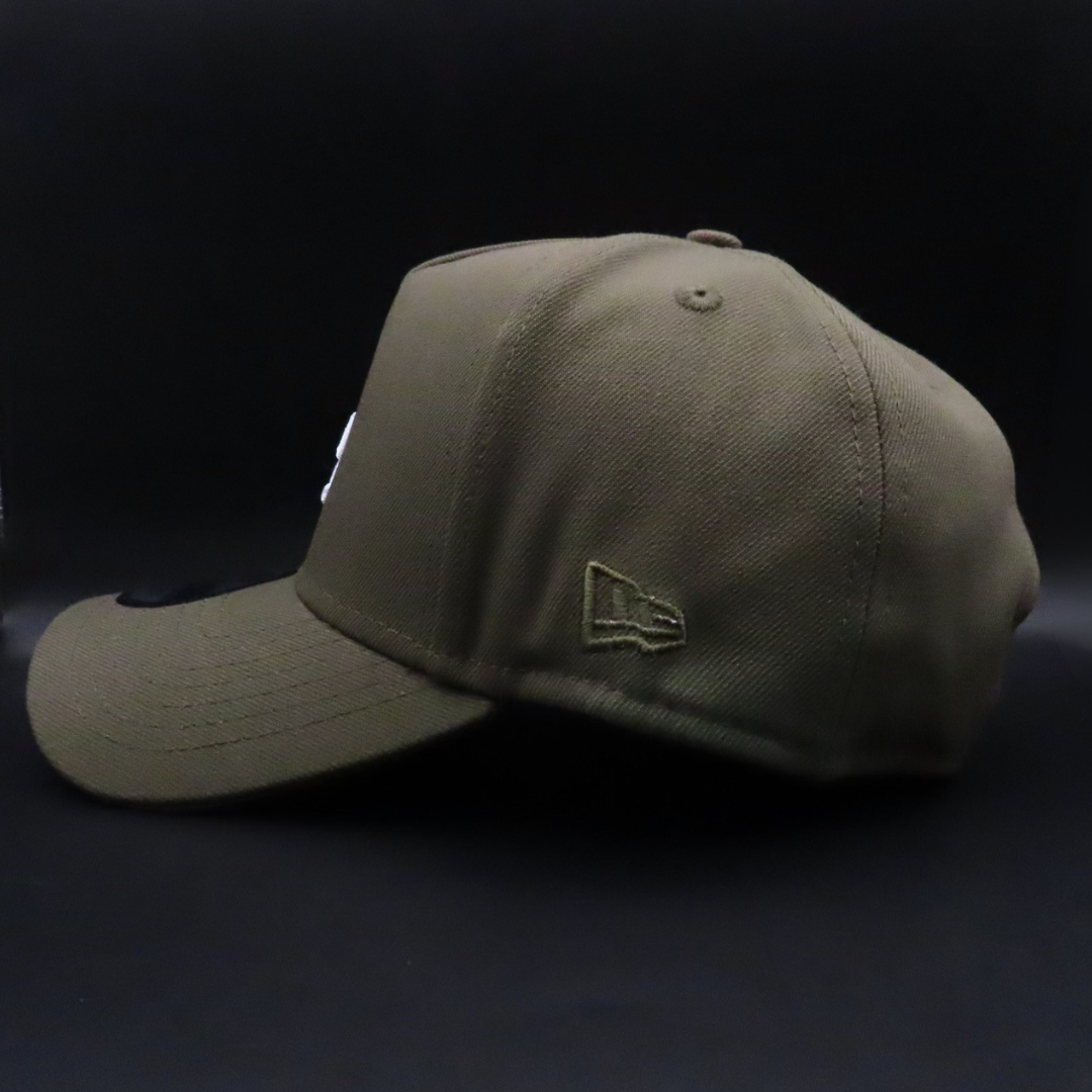 Los Angeles Dodgers Olive Dodgers 50th Anniversary Grey Brim 9FORTY Snapback