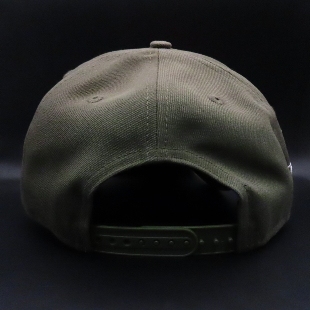 Los Angeles Dodgers Olive Dodgers 50th Anniversary Grey Brim 9FORTY Snapback