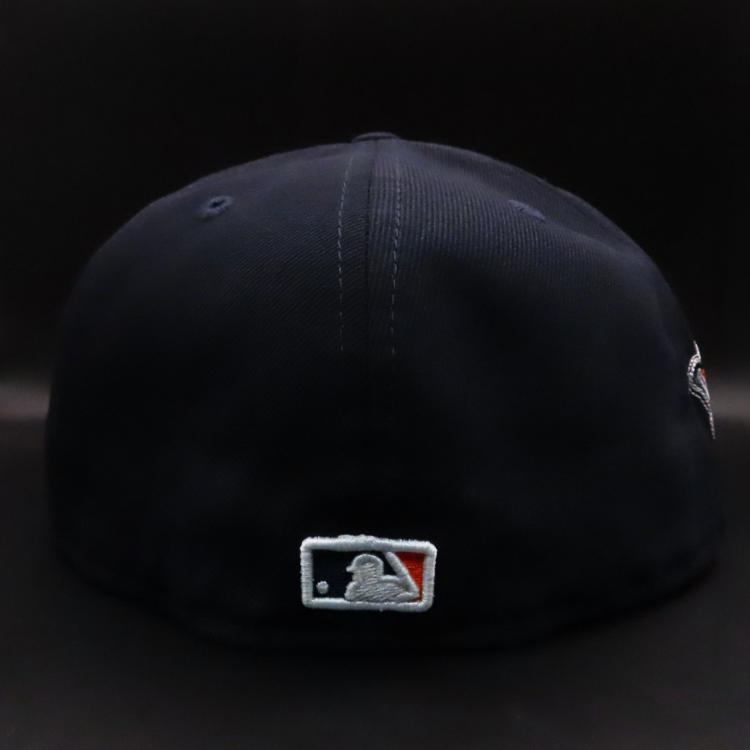 Detroit Tigers Navy D Graffiti Logo 2005 All-Star Game Gray Brim 59FIFTY Fitted Hat