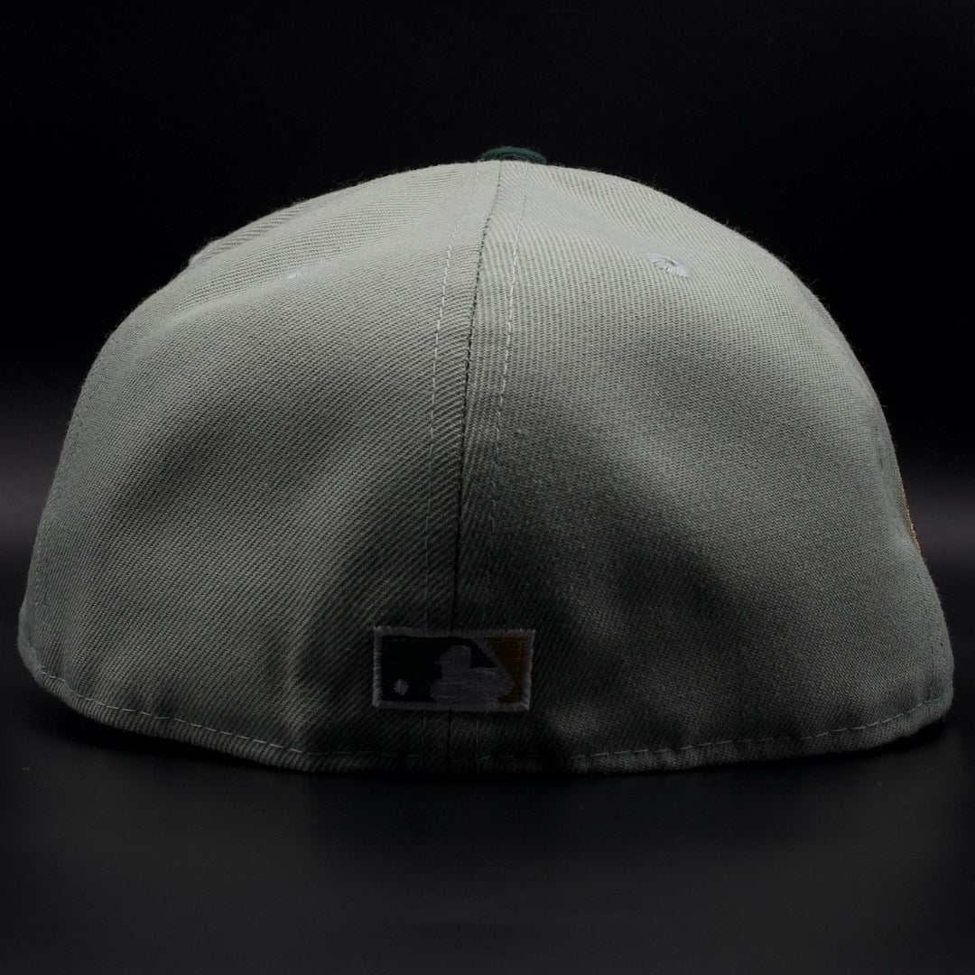 Los Angeles Angels Green Anniversary Grey Brim 59FIFTY Fitted Hat