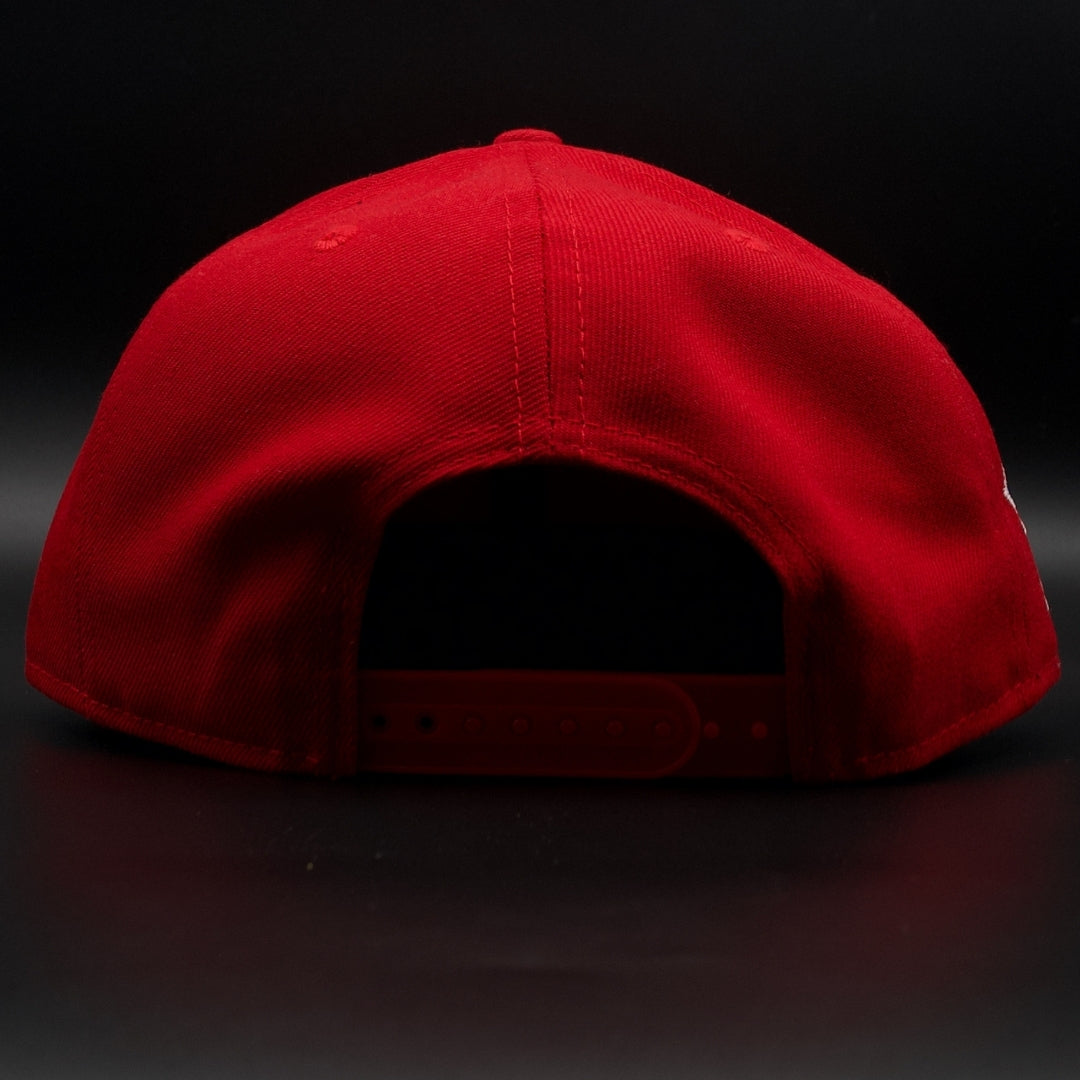 New York Yankees Red Rose Design World Series Grey Brim 9FIFTY SnapBack Hat