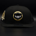 Chicago Cubs Black and Gold 1979 Logo All Star Game Grey Brim 9FIFTY SnapBack Hat
