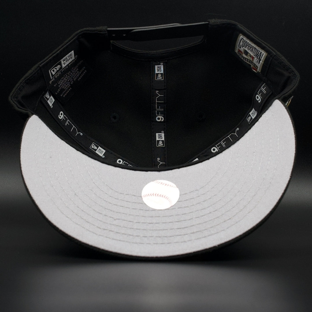 Chicago Cubs Black and Gold 1979 Logo All Star Game Grey Brim 9FIFTY SnapBack Hat