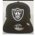 Las Vegas Raiders Black Signature Green Brim 9FORTY SnapBack Hat